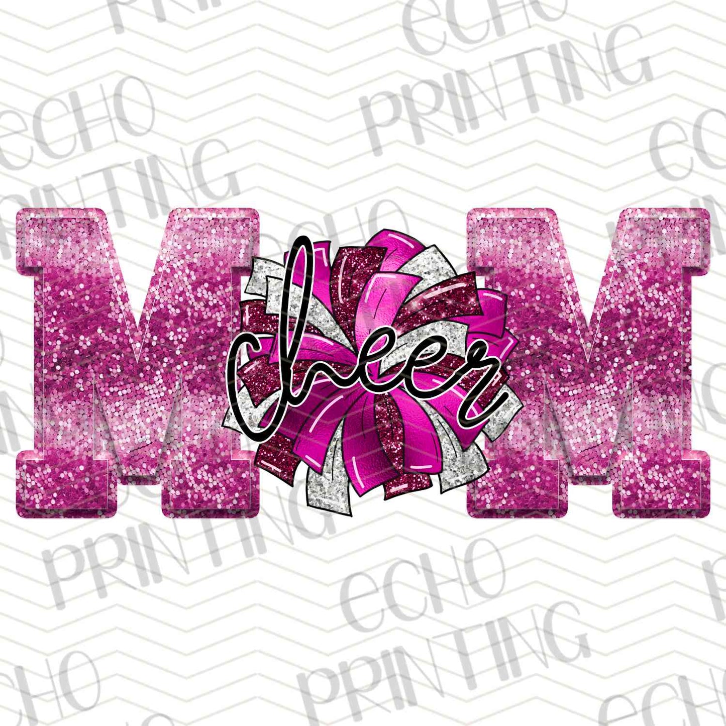 DCNG 65 - CHEER MOM GLITTER