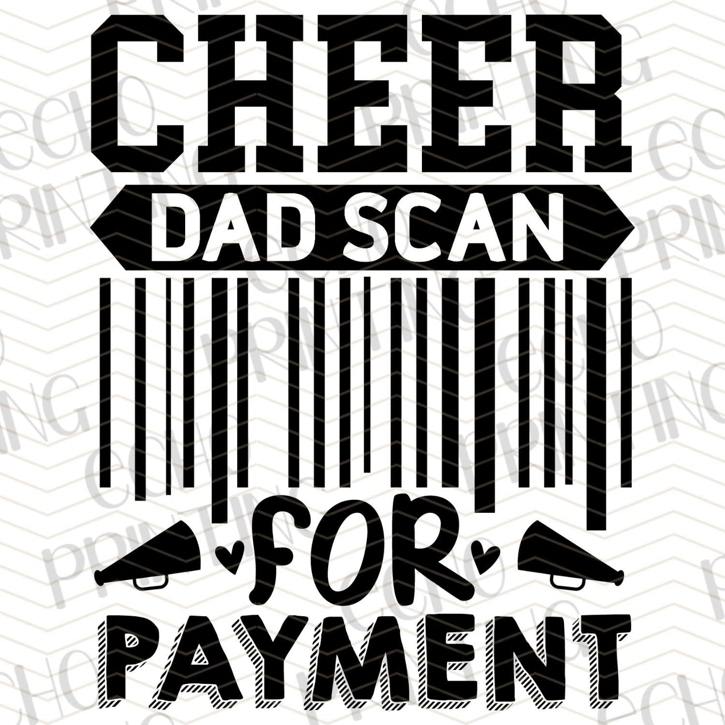 DCN 38 – SCAN CODE DESIGN FOR CHEER DAD