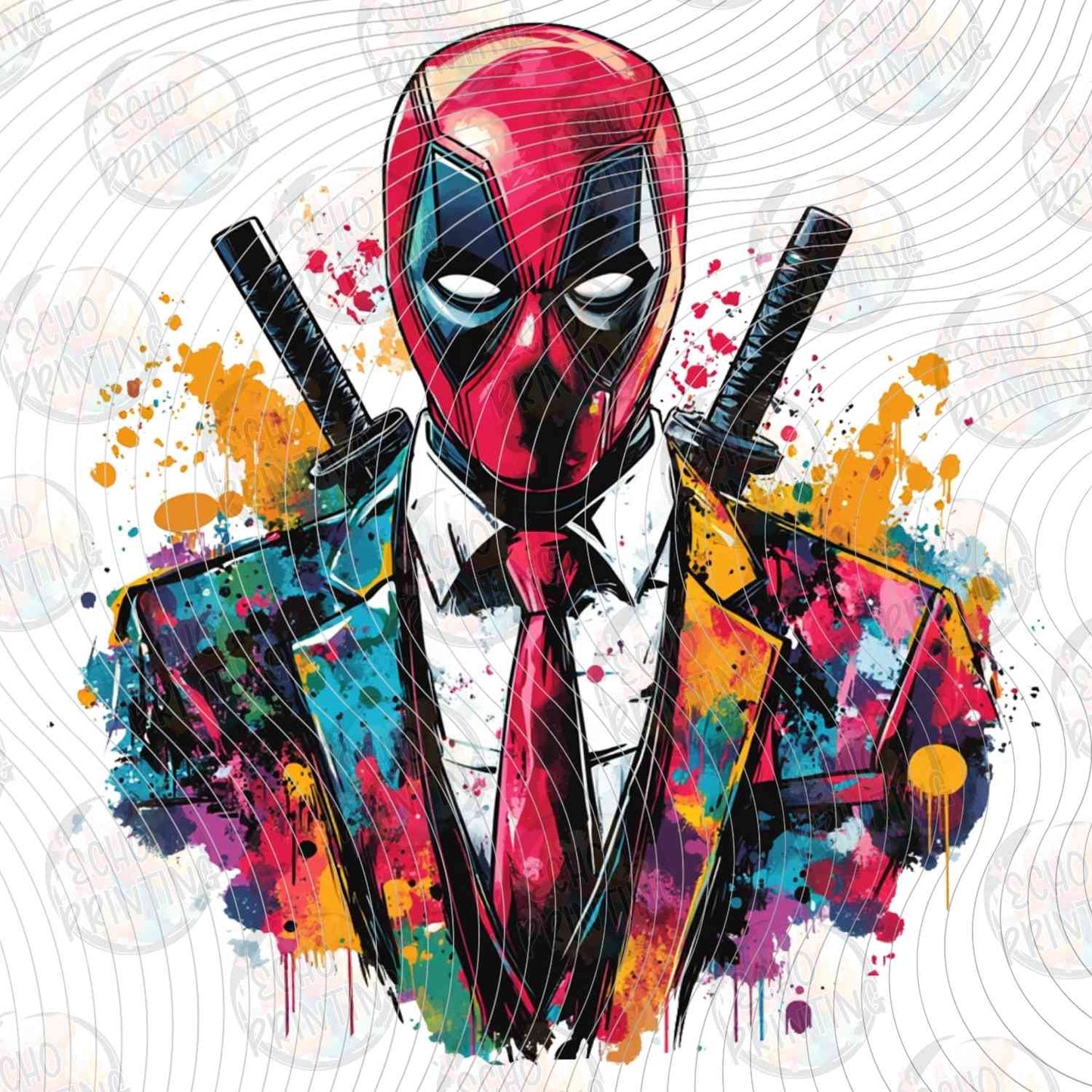 DDPLG 15 - SUIT HERO COLOR SPLASH