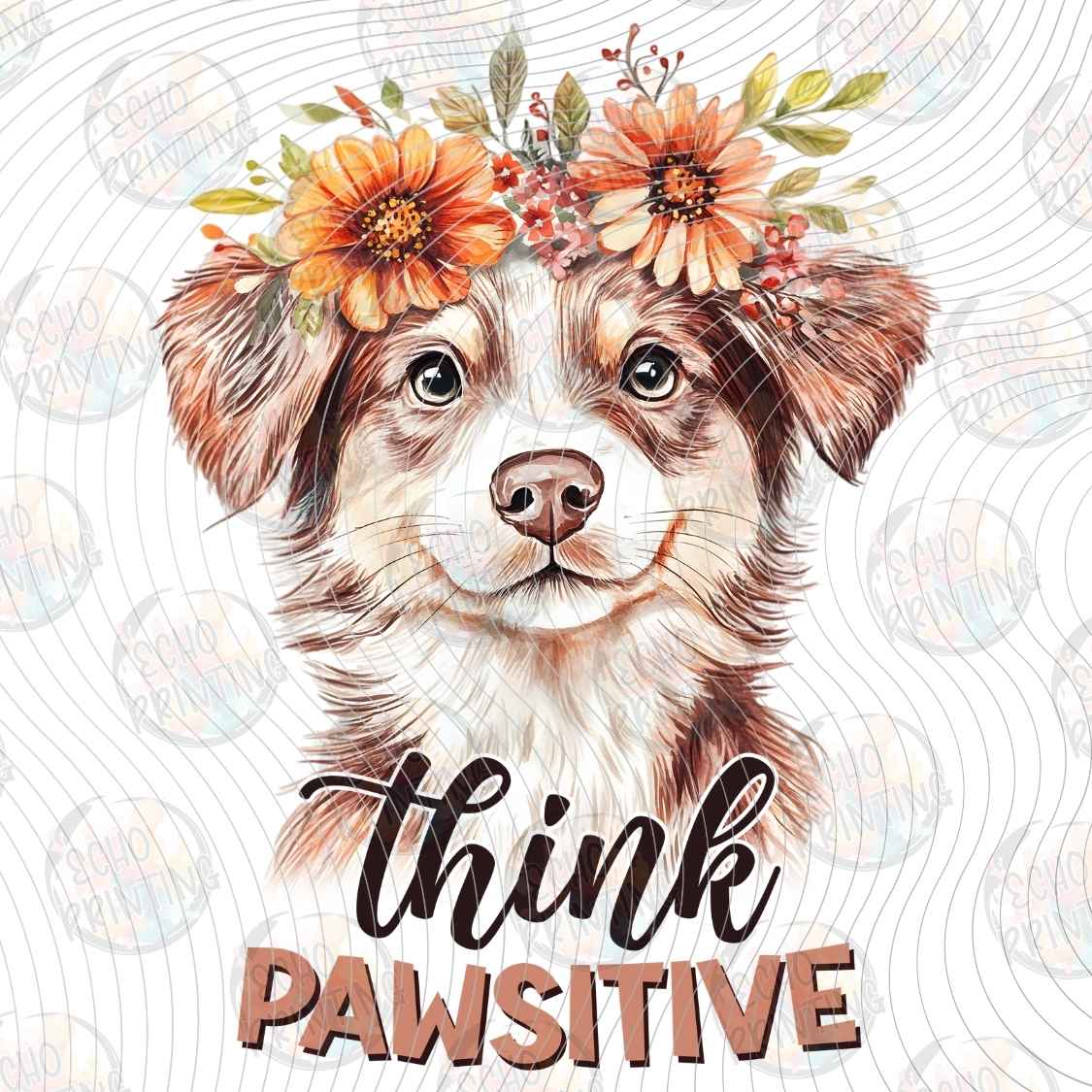 DGBSF 164 - THINK PAWSITIVE EVERY DAY