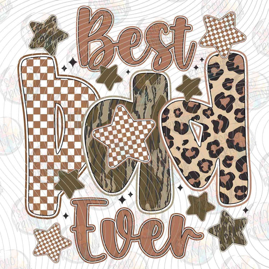 DGU 357 - BEST DAD EVER LEOPARD