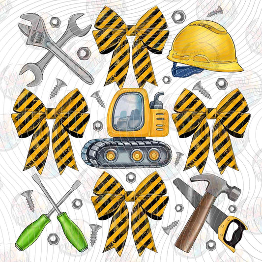 DGU 363 - CONSTRUCTION TOOLS PATTERN