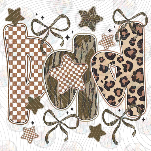 DGU 364 - DAD LEOPARD BOW