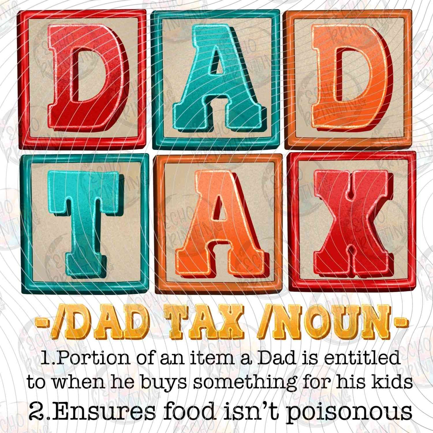 DGU 376 - DAD TAX DONUTS