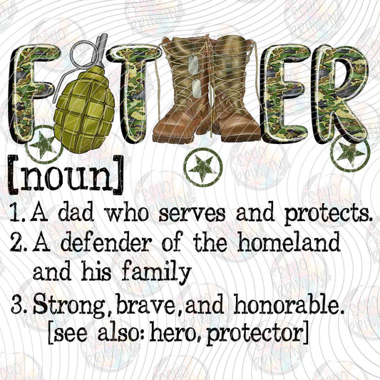 DGU 406 - FATHER NOUN DEFINITION