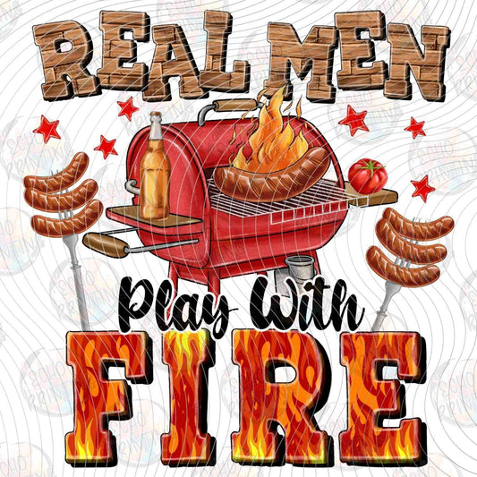 DGU 410 - REAL MEN PLAY WITH FIRE BBQ