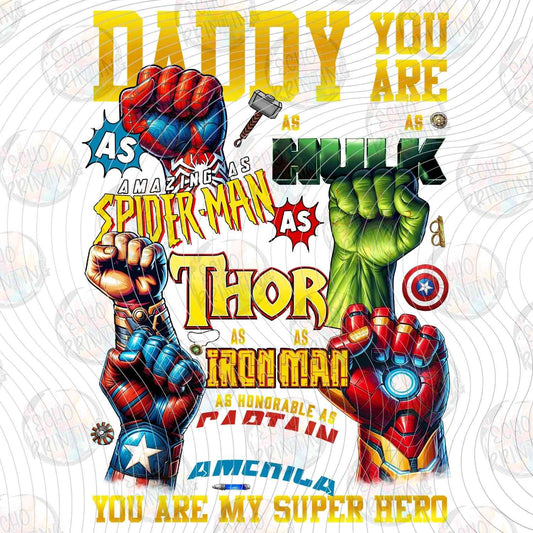 DGU 417 - DADDY YOU ARE MY SUPER HERO