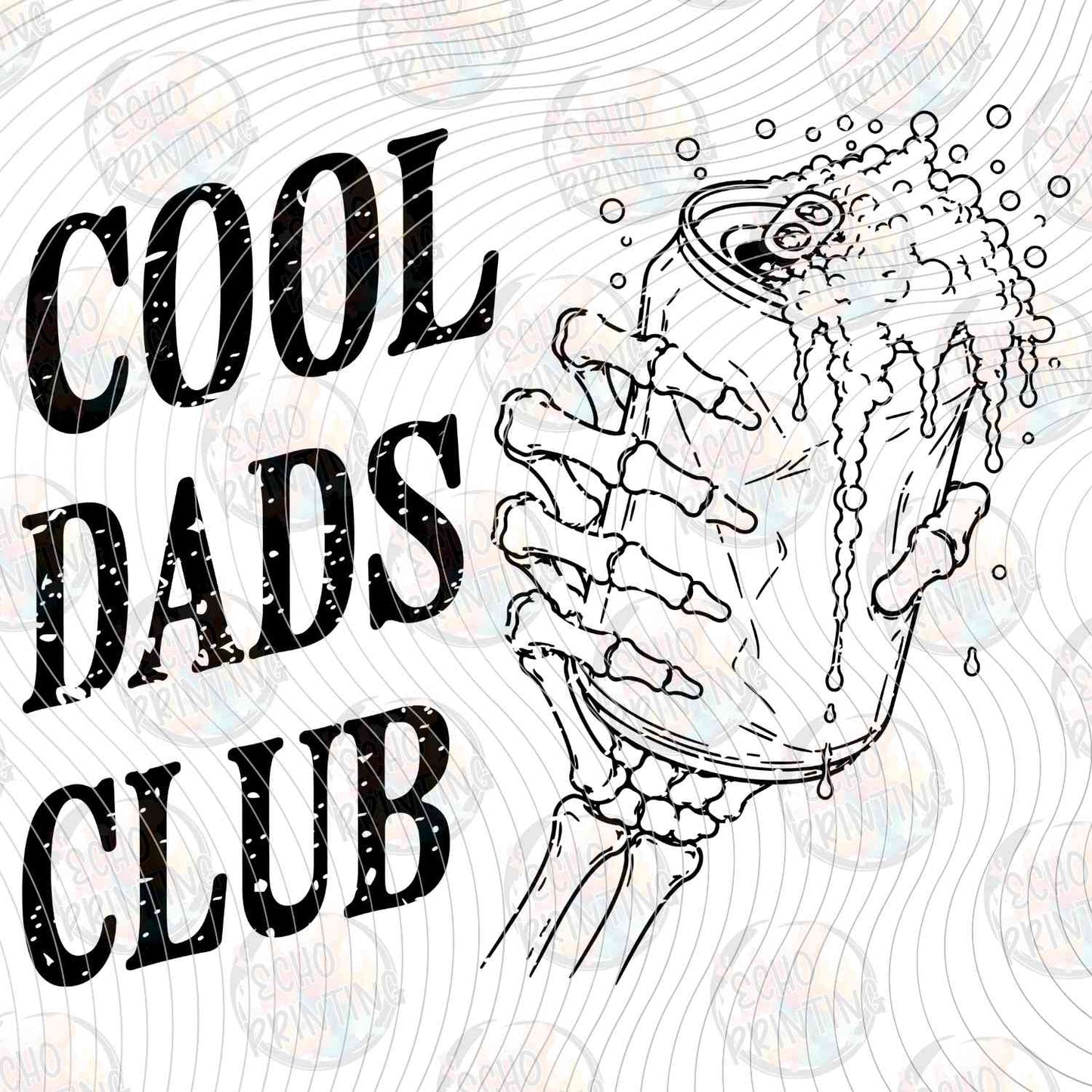 DGU 434 - COOL DADS CLUB SKELETON HAND