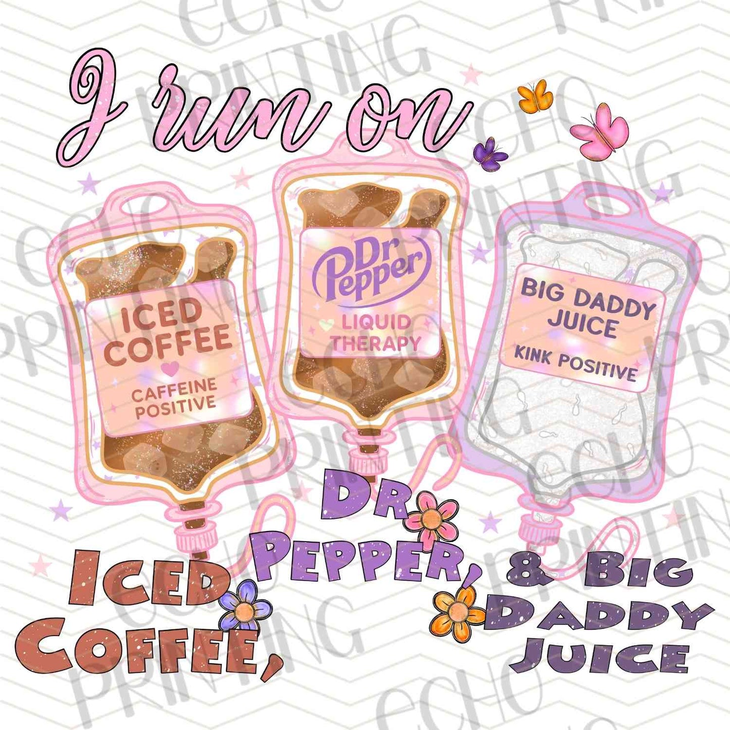 DNKG 380 - I RUN ON ICED COFFEE
