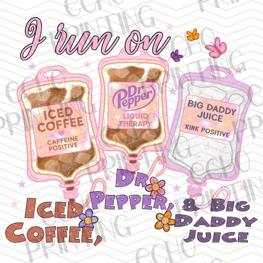 DNKG 380 - I RUN ON ICED COFFEE