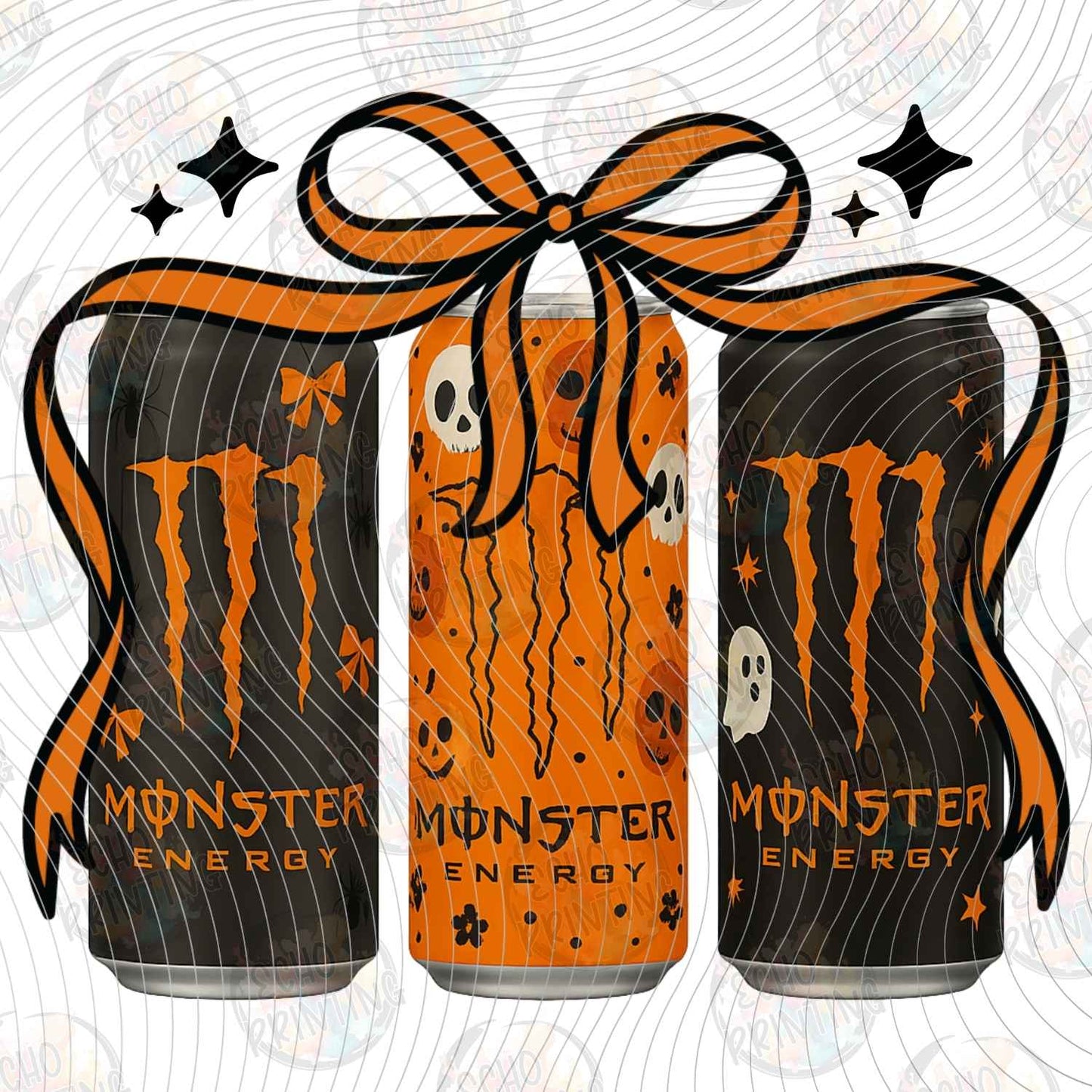 DNKG 419 - ENERGY DRINK BOW CANS ORANGE
