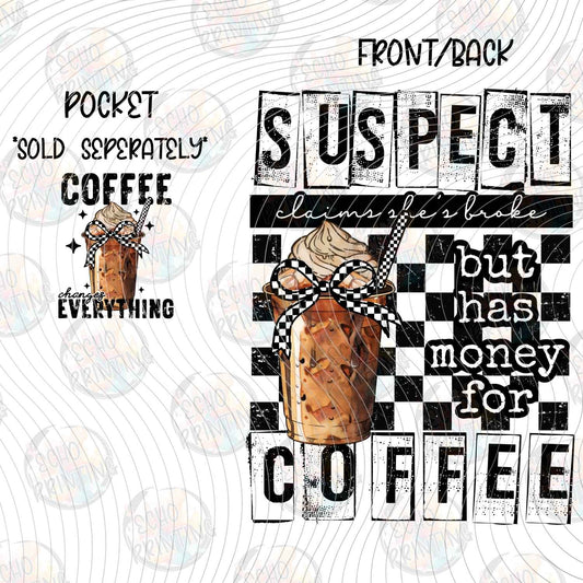 DNKG 443 - SUSPECT SPENDS MONEY ON COFFEE ICED DRINK