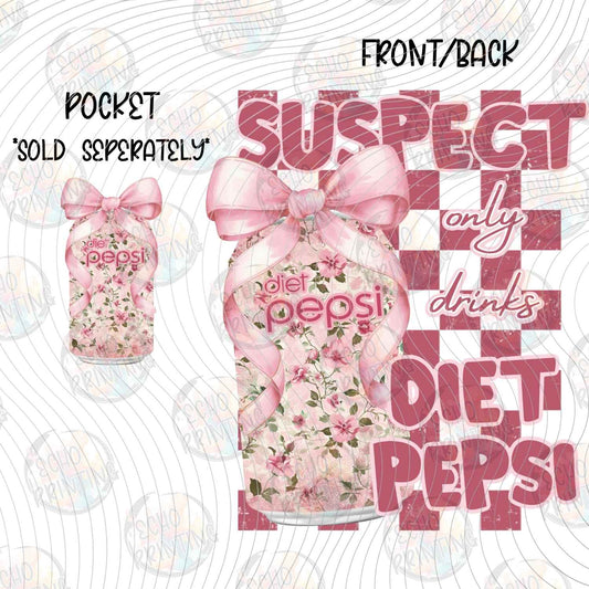 DNKG 445 - SUSPECT SPENDS MONEY ON DIET COLA PINK