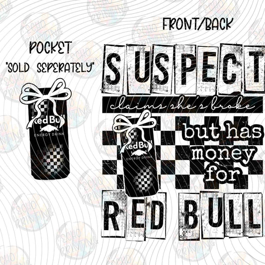 DNKG 452 - SUSPECT SPENDS MONEY ON ENERGY DRINK BLACK CAN