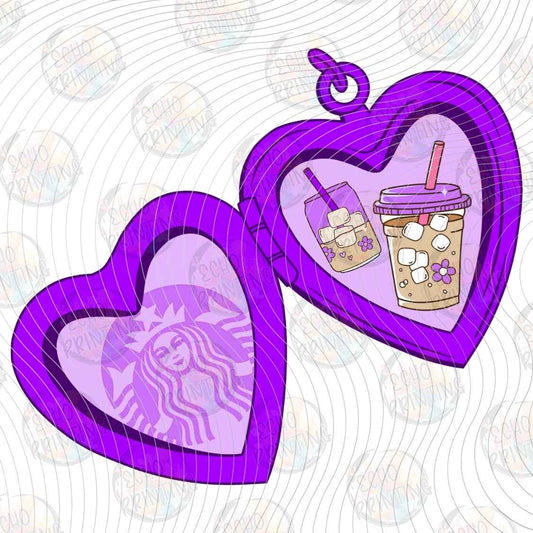 DNKG 636 - HEART SHAPED COFFEE