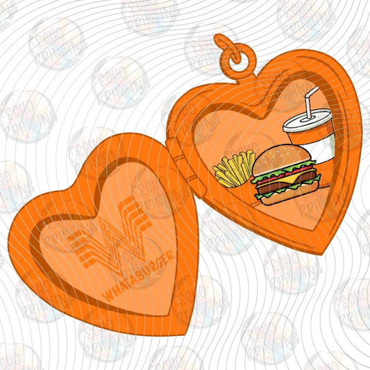 DNKG 637 - HEART SHAPED BURGER