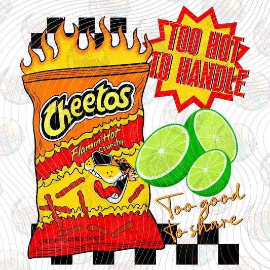 DNKG 644 - HOT CORN CHIPS AND LIME