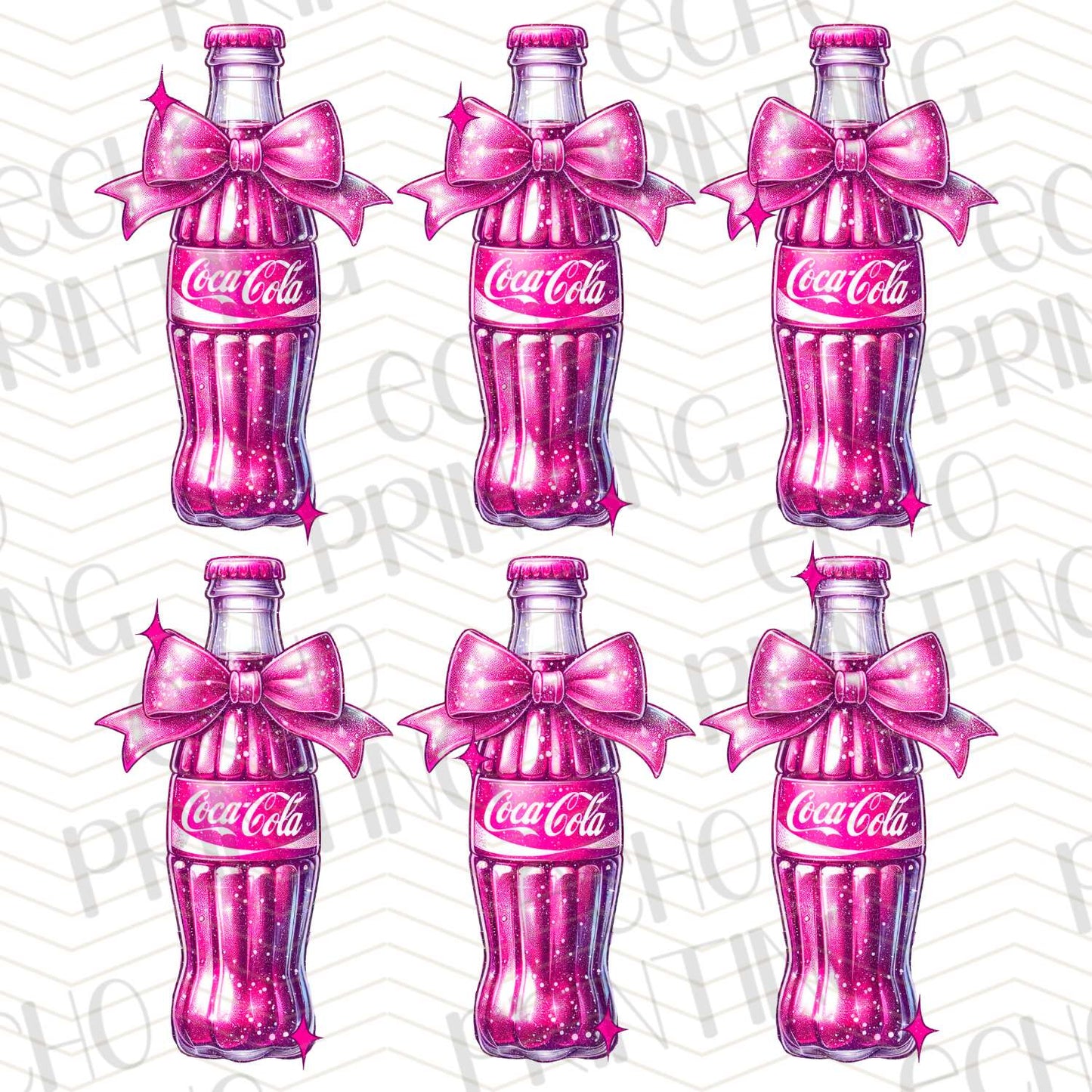 DNKG 38 - PINK BOTTLE CANS REPEATED PATTERN