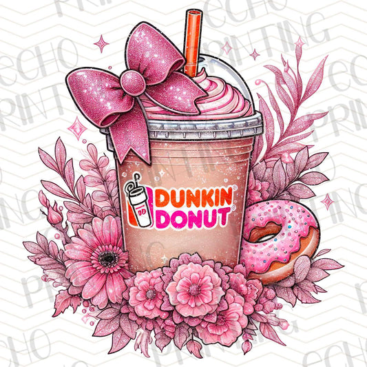 DNK 39 - DUNKIN STYLE FLORAL DRINK