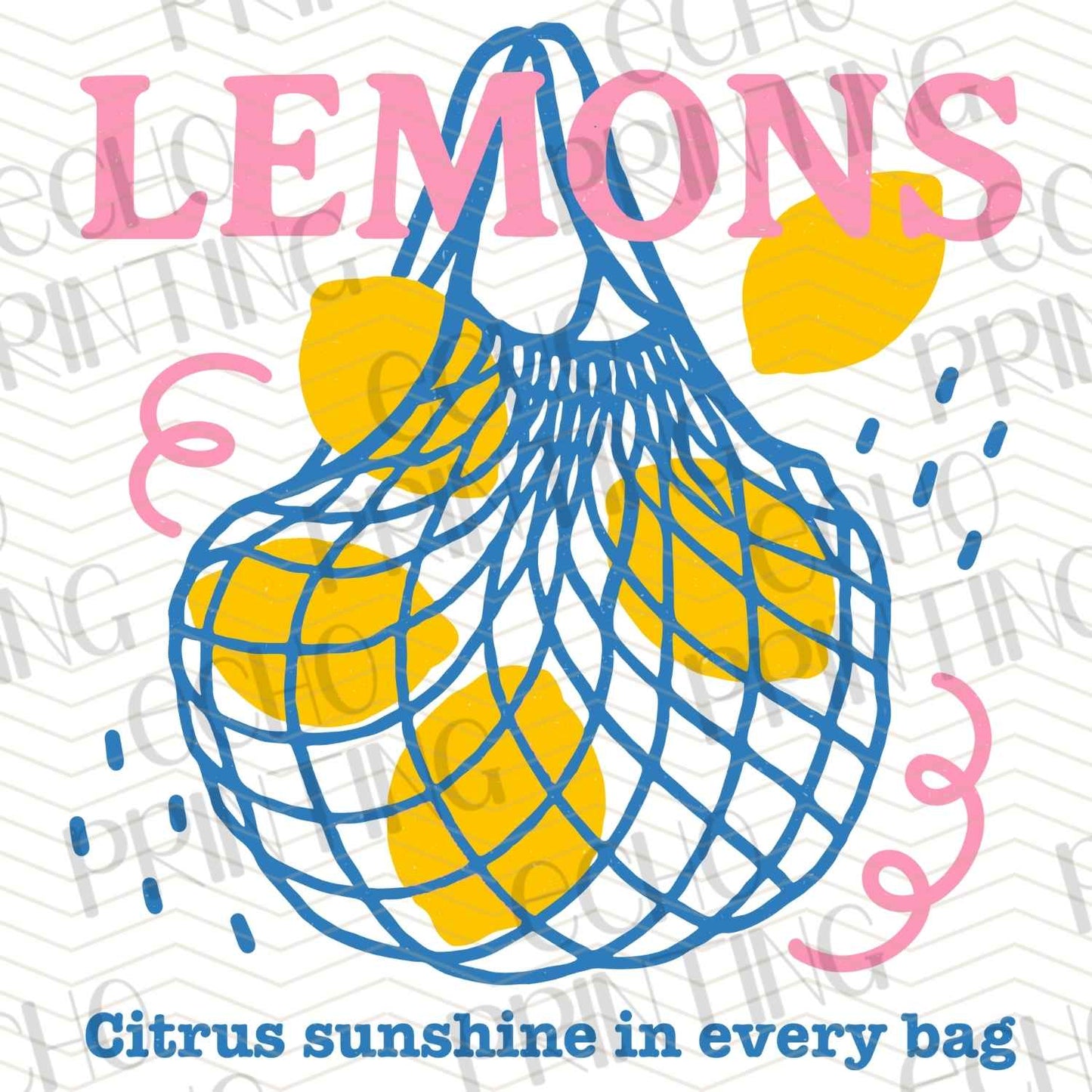 DNKG 57 - LEMONS CITRUS SUNSHINE BAG