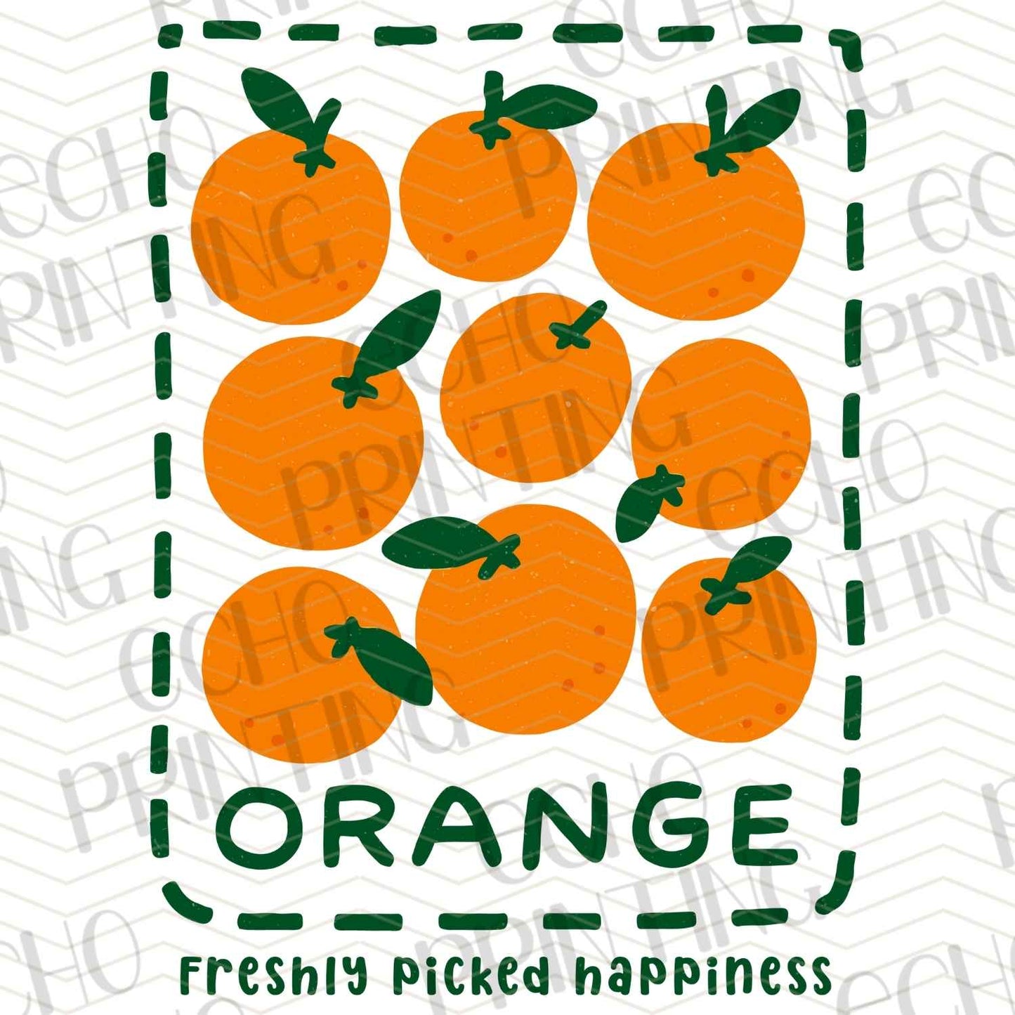 DNKG 59 - ORANGE FRESHLY PICKED HAPPINESS