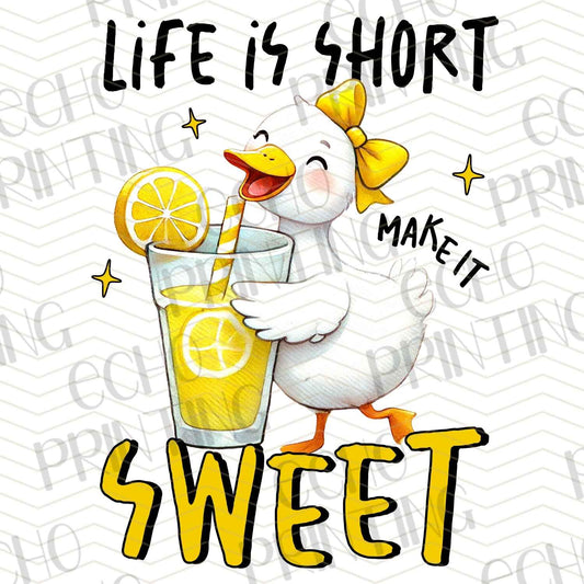 DNKG 68 - LIFE IS SHORT MAKE IT SWEET