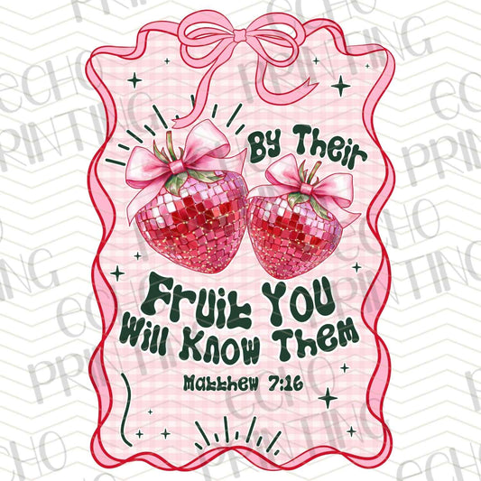 DNK 77 - BY THEIR FRUITS YOU WILL KNOW THEM