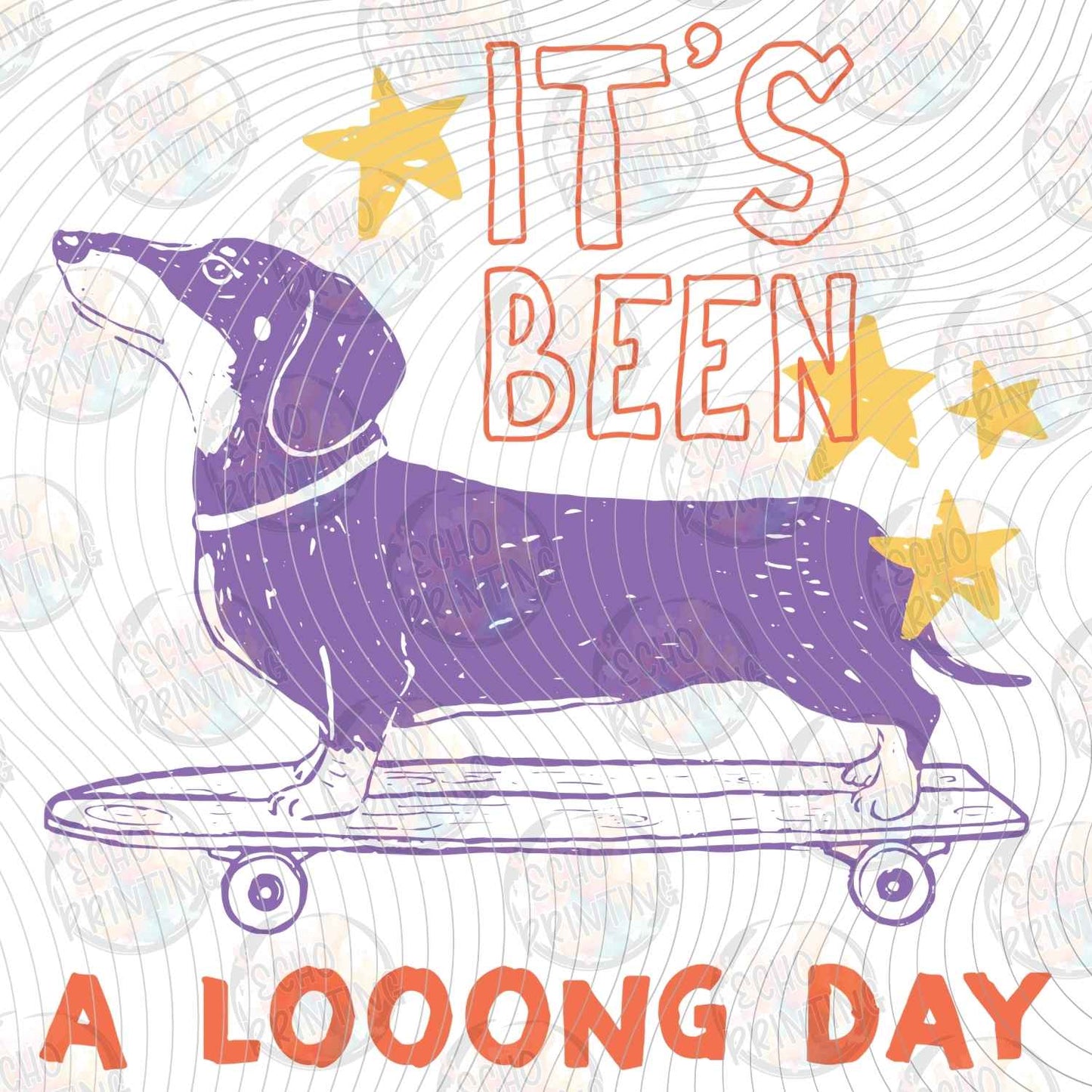 DOG 106 - ITS BEEN A LOOONG DAY DACHSHUND