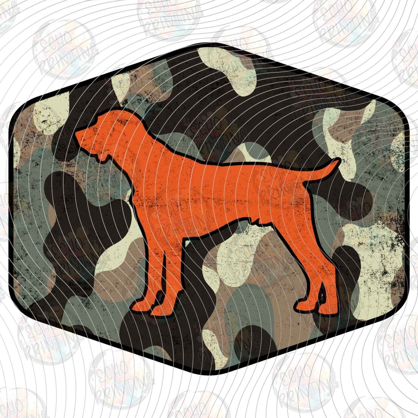 DOG 118 - POINTER CAMO DOG