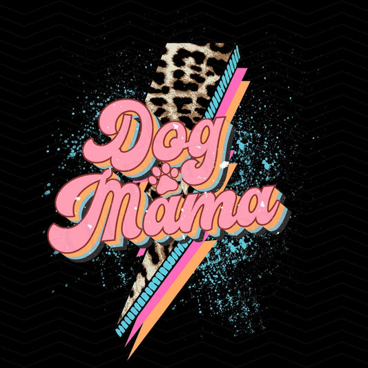 DG 11 - DOG MAMA WITH LIGHTNING BOLT