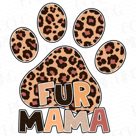 DG 12 - FUR MAMA WITH LEOPARD PAW