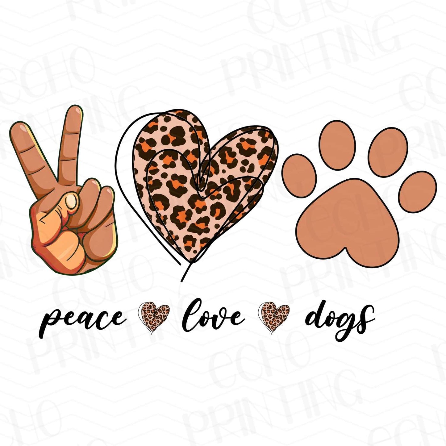 DG 15 - PEACE LOVE DOGS