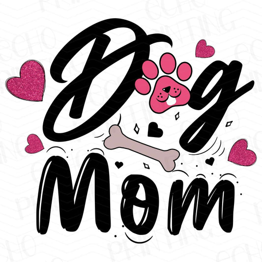 DG 8 - DOG MOM WITH HEARTS
