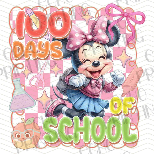 DOSC 23 – 100 DAYS OF SCHOOL BOW MOUSE