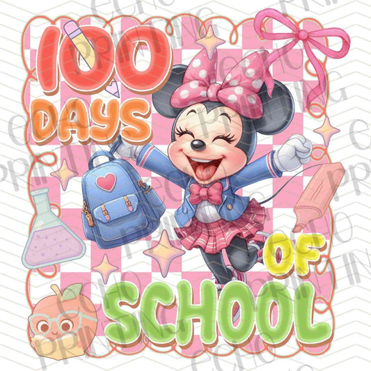 DOSC 24 – 100 DAYS OF SCHOOL PINK FRIEND