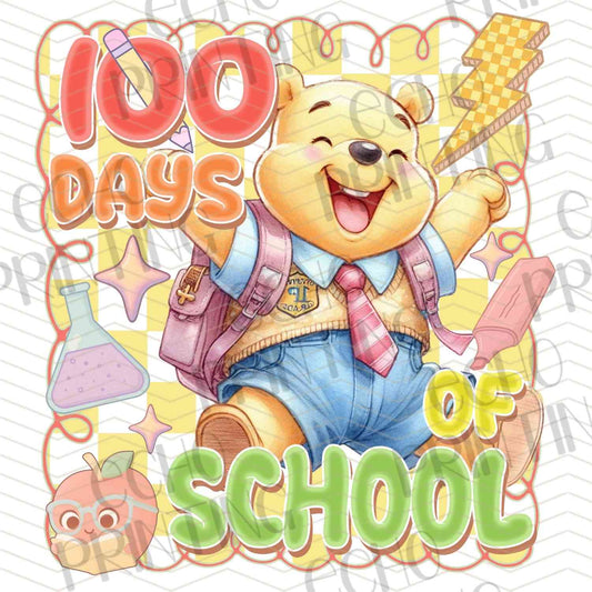 DOSC 26 – 100 DAYS OF SCHOOL HAPPY BEAR