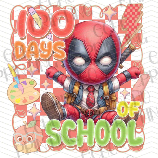 DOSC 42 – 100 DAYS OF SCHOOL RED ANTI HERO