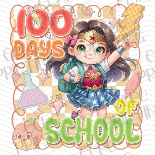 DOSC 50 – 100 DAYS OF SCHOOL YOUNG HERO GIRL