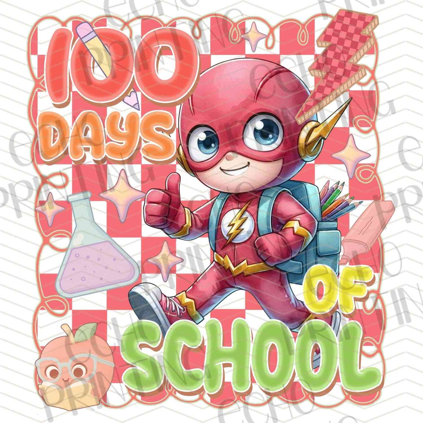 DOSC 55 – 100 DAYS OF SCHOOL SPEED HERO ACTION