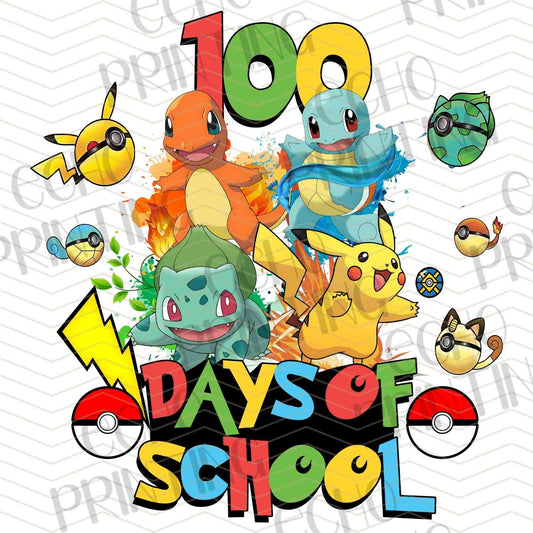 DOSC 67 – 100 DAYS OF SCHOOL COLORFUL CREATURES