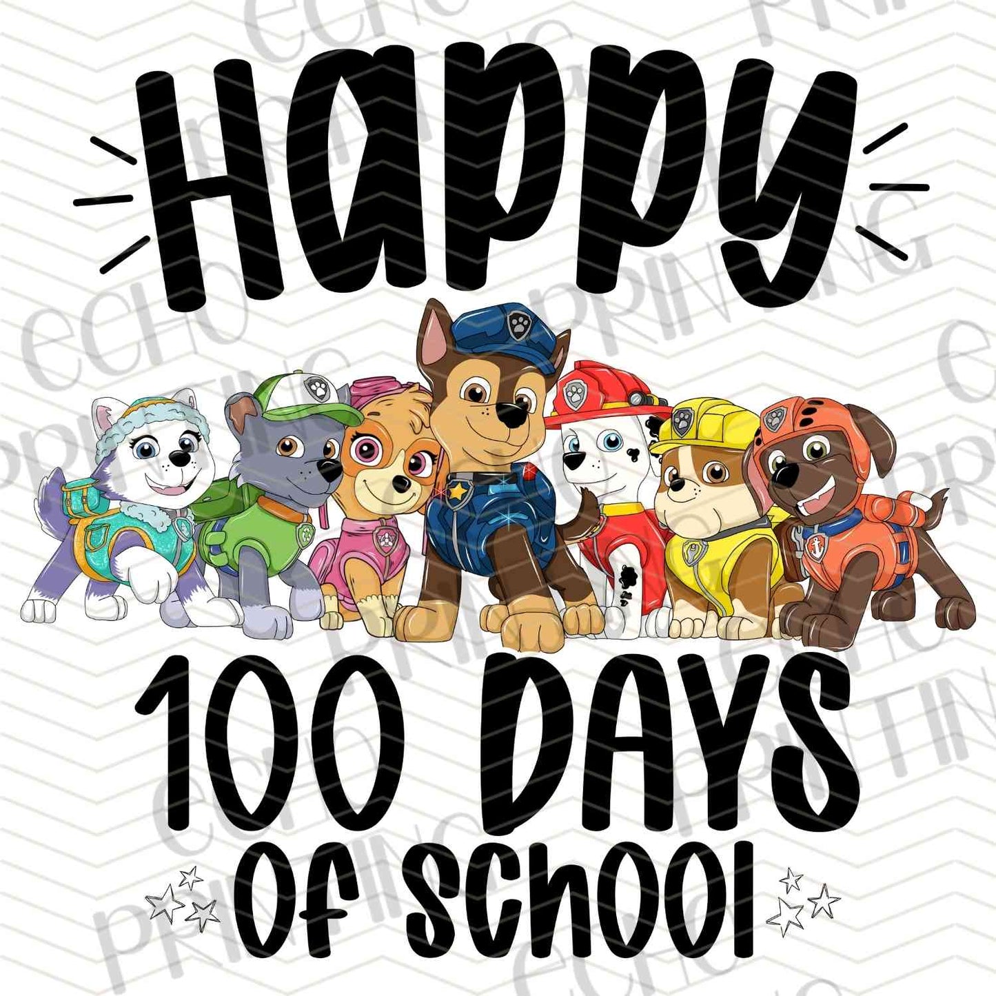 DOSC 75 - HAPPY 100 DAYS OF SCHOOL PUPS