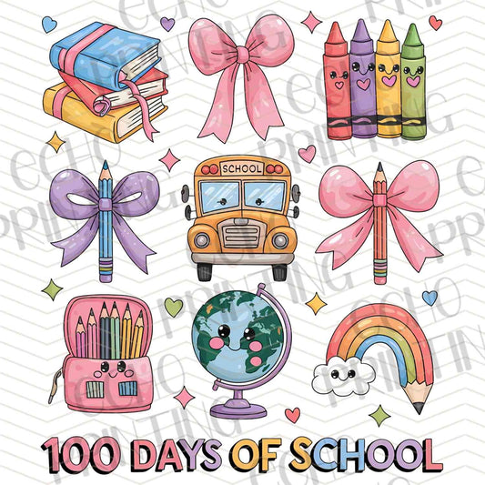 DOSG 16 – 100 DAYS OF SCHOOL ICONS