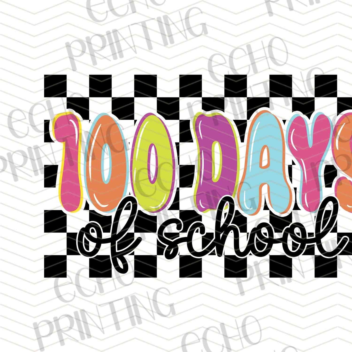 DOSG 27 – 100 DAYS CHECKERBOARD