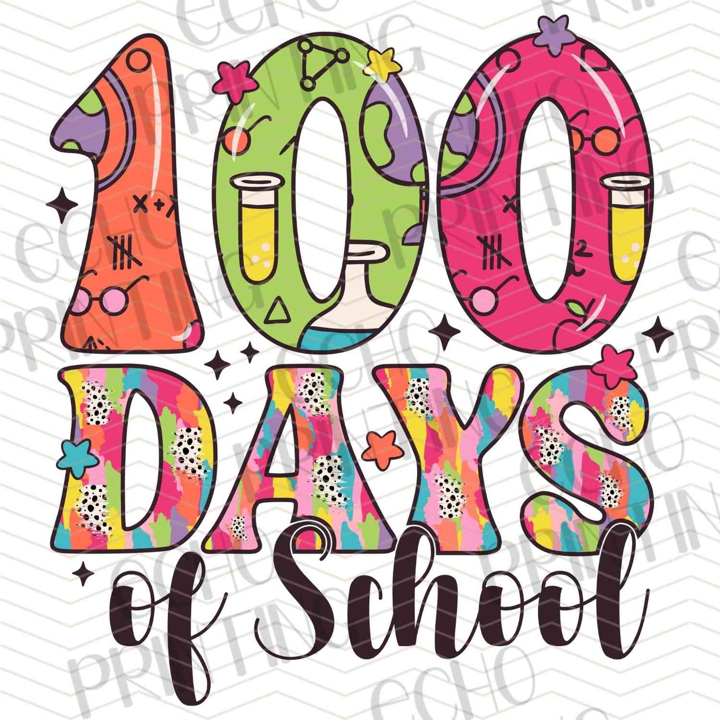 DOSG 31 – 100 DAYS OF SCHOOL STACKED