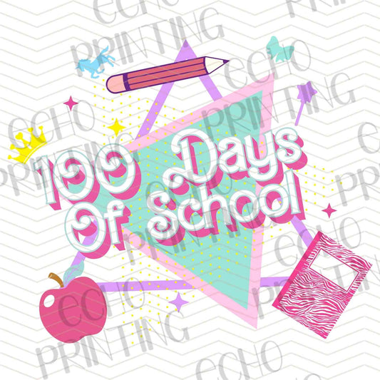 DOSG 53 – 100 DAYS OF SCHOOL PINK