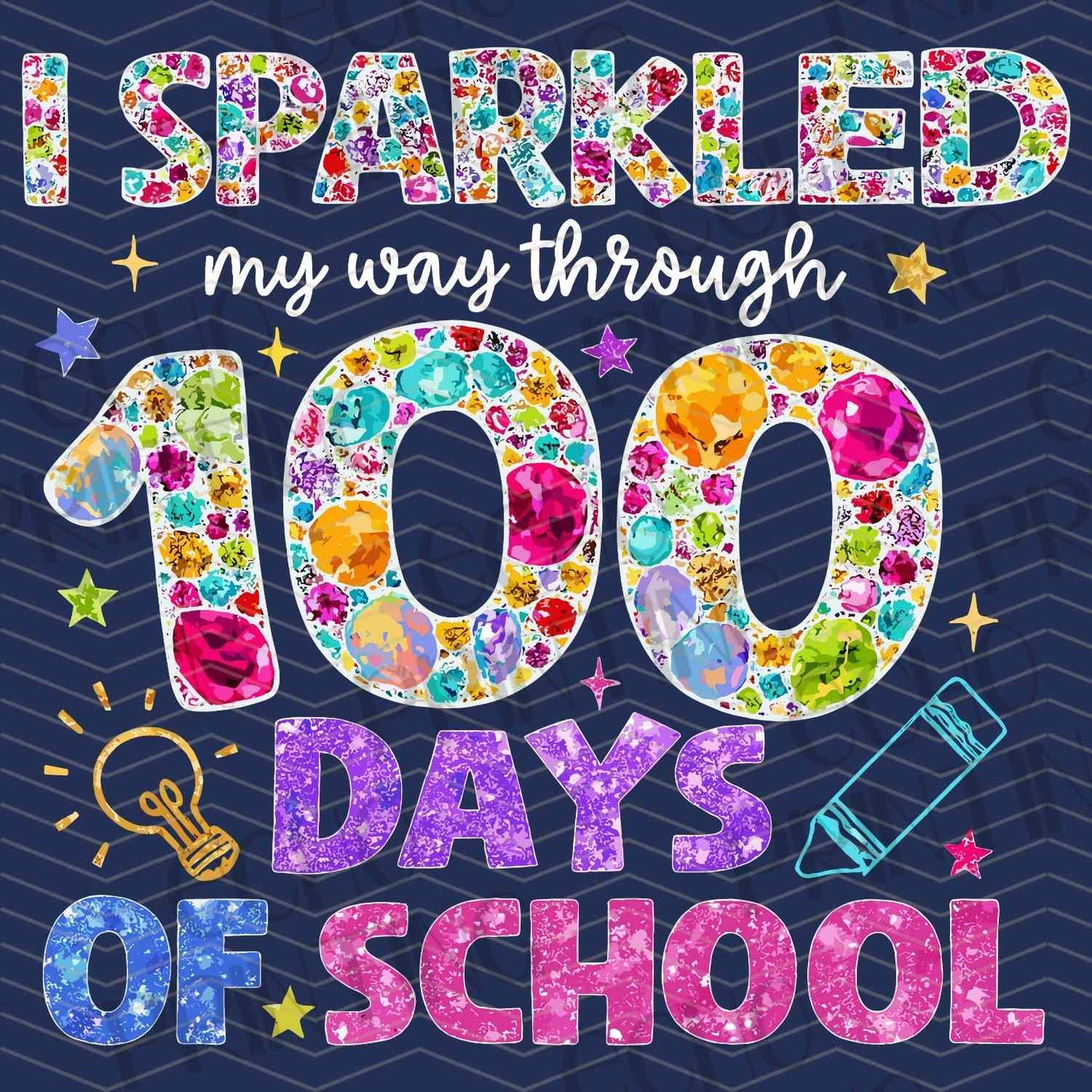 DOSG 62 – SPARKLED 100 DAYS OF SCHOOL