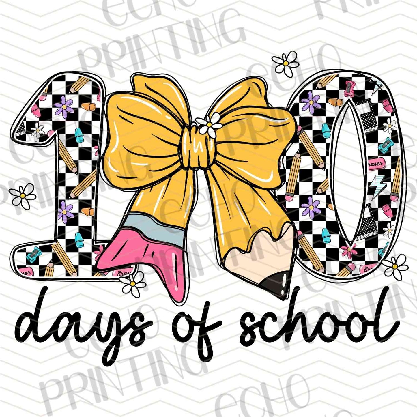 DOSG 71 – 100 DAYS OF SCHOOL BOW FRAME