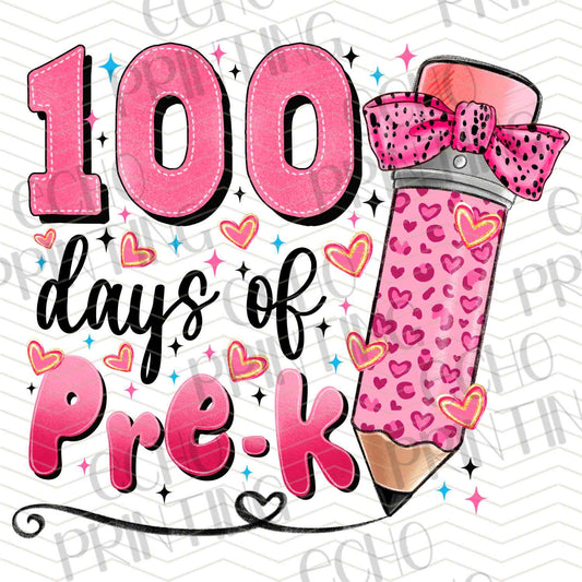 DOSG 85 - 100 DAYS PRE K