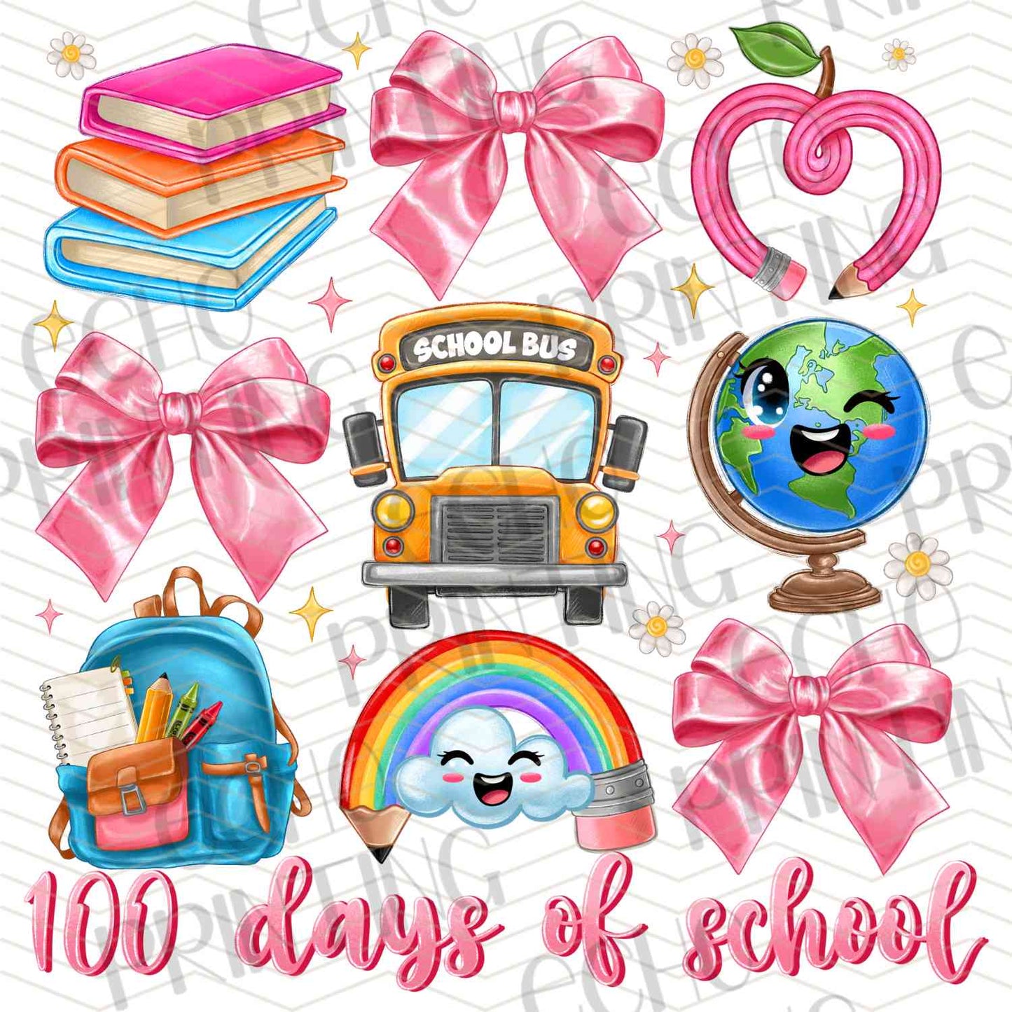 DOSG 92 - 100 DAYS SCHOOL ICONS