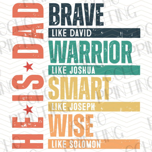 DPUG 117 - HE'S A DAD BRAVE LIKE DAVID STRONG LIKE SAMSON